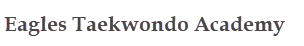 Eagle Taekwondo / BJJ Evolution (inferred from context) logo